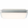 plafonnier extérieur Brilliant Devora LED Argenté, 1 lumière