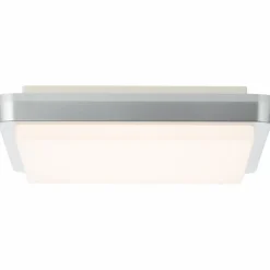 plafonnier extérieur Brilliant Devora LED Argenté, 1 lumière
