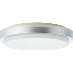 plafonnier extérieur Brilliant Devora LED Argenté, 1 lumière