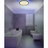 plafonnier extérieur Globo SAPANA LED Noir, 1 lumière, Télécommandes, Changeur de couleurs