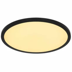 plafonnier extérieur Globo SAPANA LED Noir, 1 lumière, Télécommandes, Changeur de couleurs