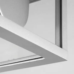 plafonnier extérieur Kiwalik Argenté, 2 lumières