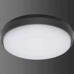 Plafonnier extérieur LCD TYP 5067 LED Noir, 1 lumière