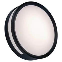 plafonnier extérieur Lutec Rola LED Noir, 1 lumière