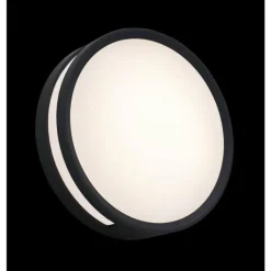plafonnier extérieur Lutec Rola LED Noir, 1 lumière