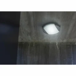 plafonnier extérieur Lutec SWEEP LED Anthracite, 1 lumière