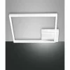 Luminaires Fabas Luce Éclairage Led|Plafonnier Fabas Luce Bard LED Blanc, 1 lumière