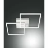 Plafonnier Fabas Luce Bard LED Blanc, 1 lumière