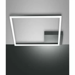 Plafonnier Fabas Luce Bard LED Anthracite, 1 lumière