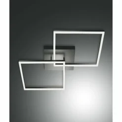 Plafonnier Fabas Luce Bard LED Anthracite, 1 lumière