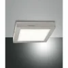 Luminaires Fabas Luce Éclairage Led|Plafonnier Fabas Luce Egon LED Nickel mat, 1 lumière