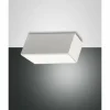 Luminaires Fabas Luce Éclairage Led|Plafonnier Fabas Luce Lucas LED Blanc, 1 lumière
