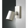 Luminaires Fabas Luce Spots Et Projecteurs|Plafonnier Fabas Luce Modo Aluminium, 1 lumière