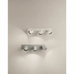 Luminaires Fabas Luce Plafonniers|Plafonnier Fabas Luce Modo Blanc, 3 lumières