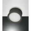 Luminaires Fabas Luce Éclairage Led|Plafonnier Fabas Luce Ponza LED Anthracite, 1 lumière