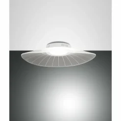 Plafonnier Fabas Luce Vela LED Blanc, 1 lumière