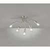 FHL easy Plafonniers|Plafonnier FHL-easy Bree Nickel mat, 5 lumières