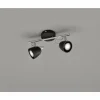 FHL easy Spots Et Projecteurs|Plafonnier FHL-easy Gemma Chrome, Noir, 2 lumières