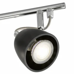 FHL easy Spots Et Projecteurs|Plafonnier FHL-easy Gemma Chrome, Noir, 3 lumières