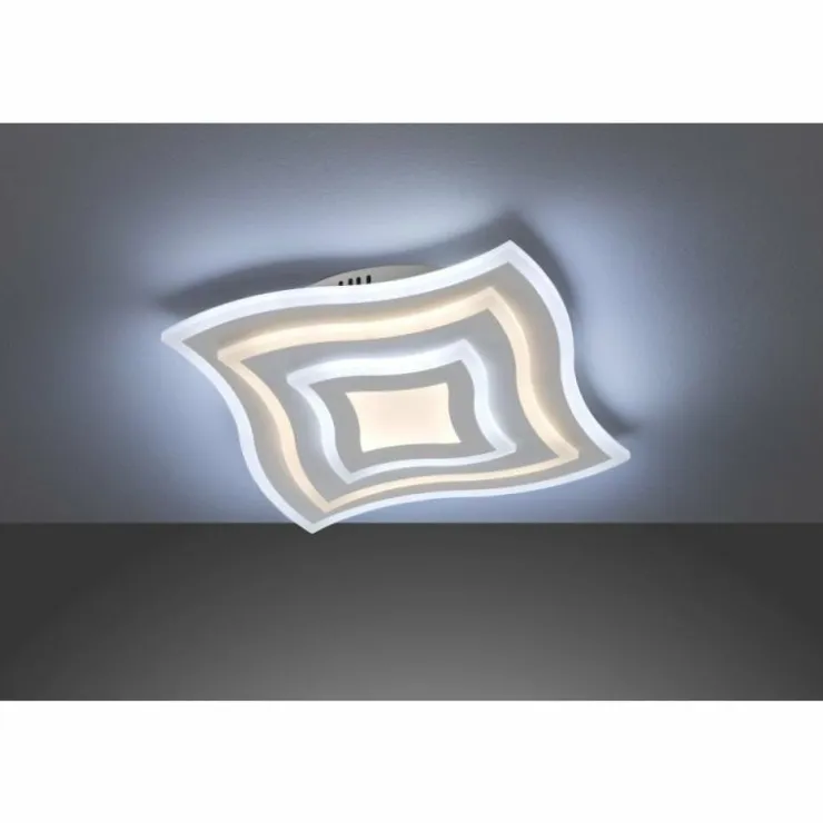 Luminaires Fischer & Honsel Éclairage Led|Plafonnier Fischer & Honsel function Gorden LED Blanc, 1 lumière, Télécommandes