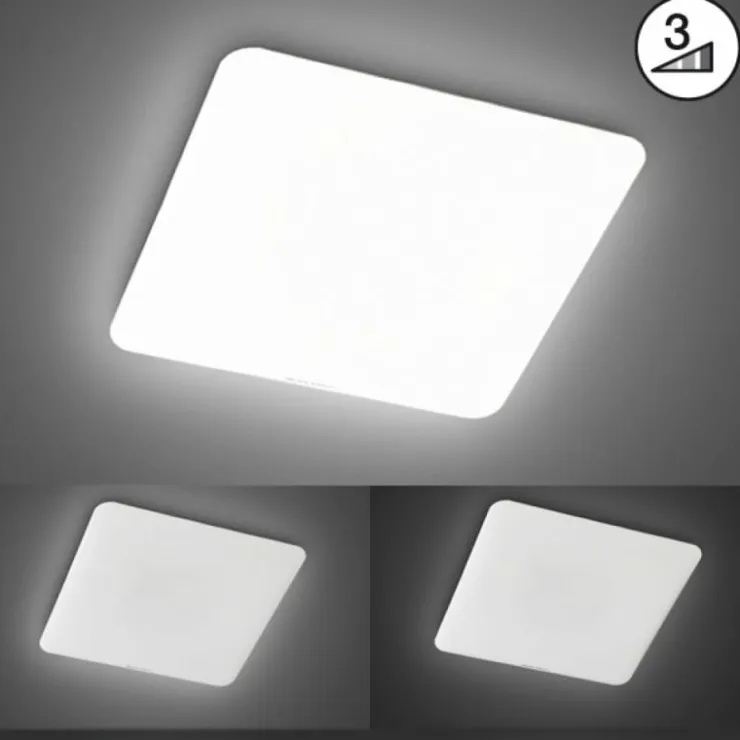 Luminaires Fischer & Honsel Éclairage Led|Plafonnier Fischer & Honsel Aldo LED Blanc, 1 lumière
