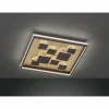 Luminaires Fischer & Honsel Éclairage Led|Plafonnier Fischer & Honsel Rico LED Brun, 1 lumière