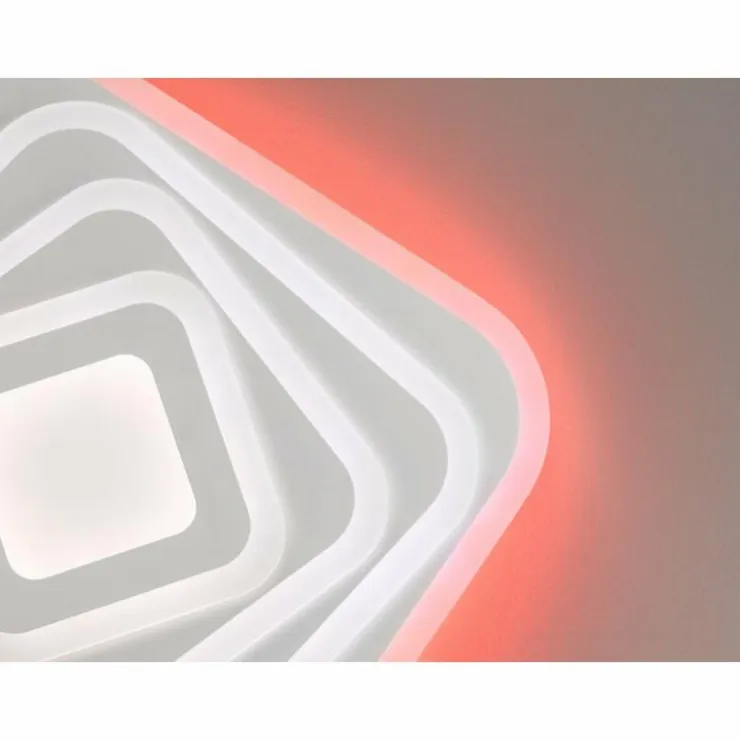 Luminaires Fischer & Honsel Éclairage Led|Plafonnier Fischer & Honsel Queen LED Blanc, 1 lumière, Télécommandes