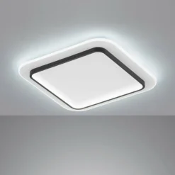 Luminaires Fischer & Honsel Éclairage Led|Plafonnier Fischer & Honsel Blithe LED Noir, Blanc, 1 lumière
