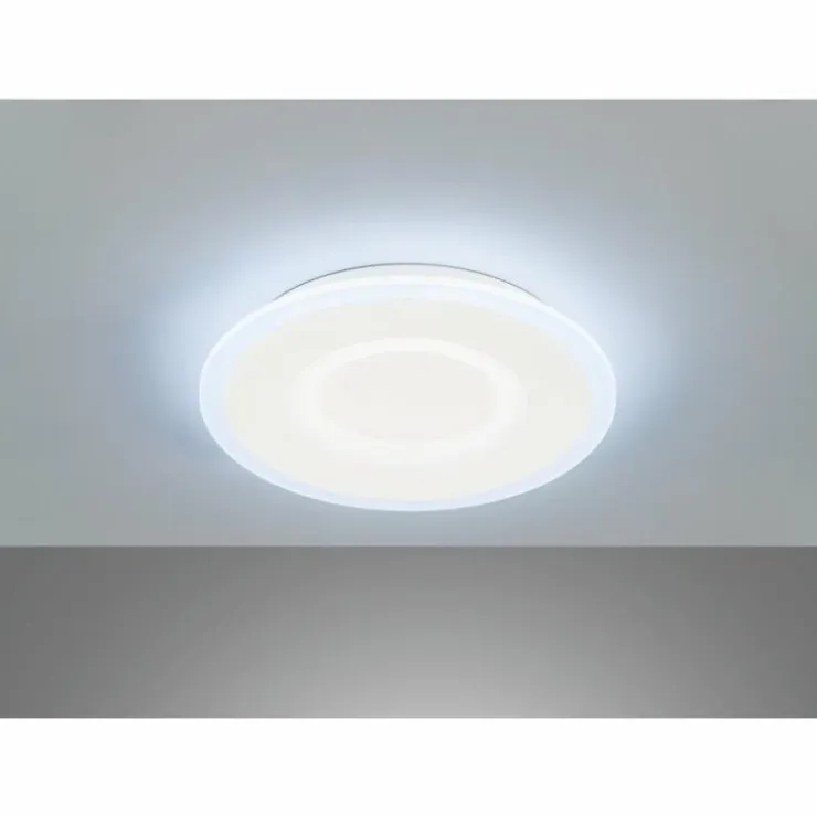 Luminaires Fischer & Honsel Éclairage Led|Plafonnier Fischer & Honsel Bolia LED Blanc, 1 lumière, Télécommandes