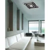 Luminaires Fischer & Honsel Éclairage Led|Plafonnier Fischer & Honsel Gorden LED Noir, 1 lumière, Télécommandes