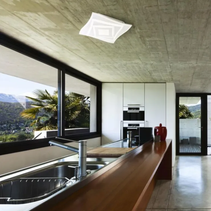 Luminaires Fischer & Honsel Éclairage Led|Plafonnier Fischer & Honsel Hero LED Blanc, 1 lumière, Télécommandes