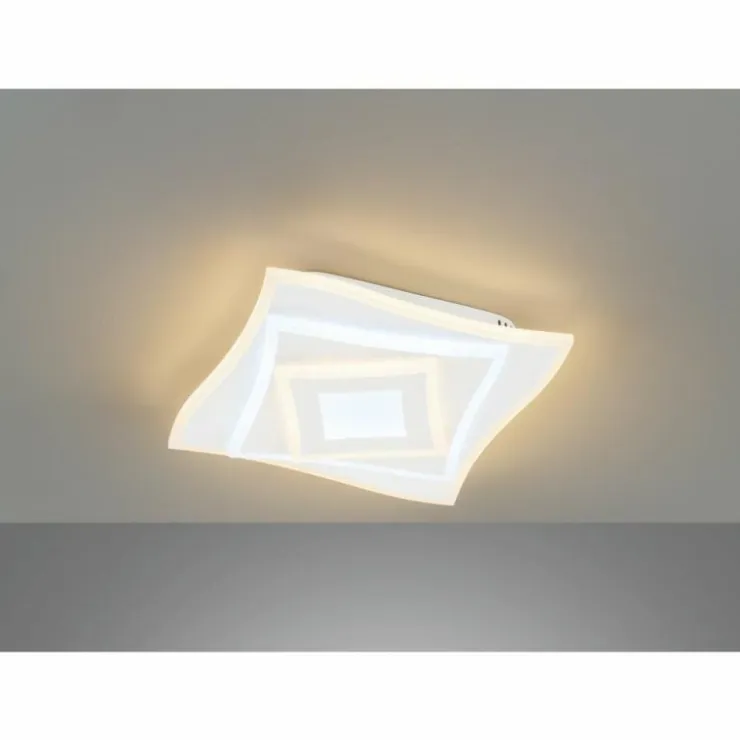 Luminaires Fischer & Honsel Éclairage Led|Plafonnier Fischer & Honsel Hero LED Blanc, 1 lumière, Télécommandes