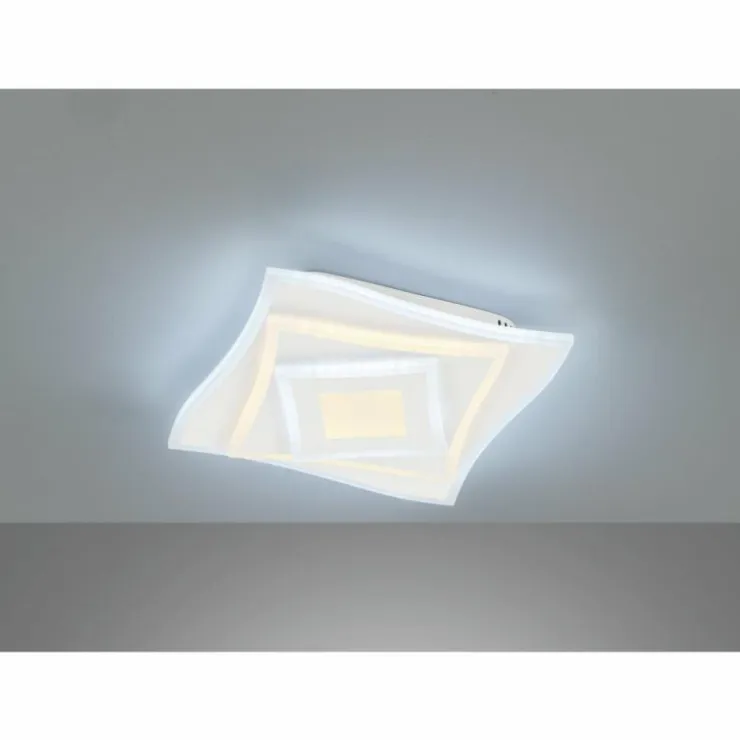 Luminaires Fischer & Honsel Éclairage Led|Plafonnier Fischer & Honsel Hero LED Blanc, 1 lumière, Télécommandes