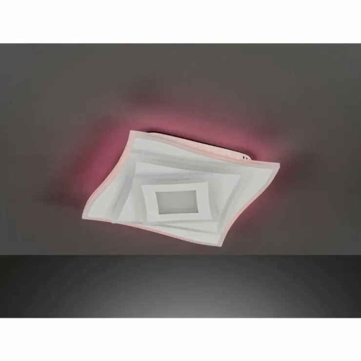 Luminaires Fischer & Honsel Éclairage Led|Plafonnier Fischer & Honsel Hero LED Blanc, 1 lumière, Télécommandes