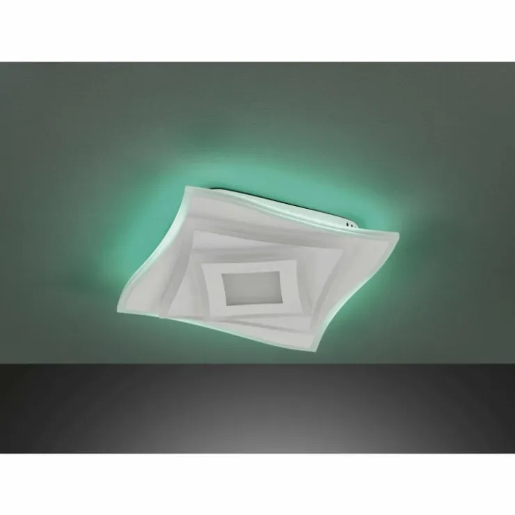 Luminaires Fischer & Honsel Éclairage Led|Plafonnier Fischer & Honsel Hero LED Blanc, 1 lumière, Télécommandes