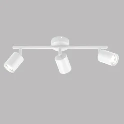 Luminaires Fischer & Honsel Spots Et Projecteurs|Plafonnier Fischer & Honsel Vano Blanc, 3 lumières