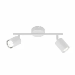 Luminaires Fischer & Honsel Spots Et Projecteurs|Plafonnier Fischer & Honsel Vano Blanc, 2 lumières