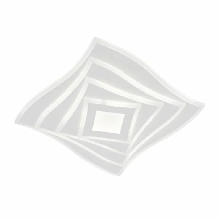 Luminaires Fischer & Honsel Éclairage Led|Plafonnier Fischer & Honsel Hero LED Blanc, 1 lumière, Télécommandes, Changeur de couleurs