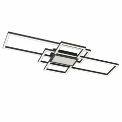 Luminaires Fischer & Honsel Éclairage Led|Plafonnier Fischer & Honsel Seth LED Noir, 1 lumière, Télécommandes
