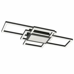 Luminaires Fischer & Honsel Éclairage Led|Plafonnier Fischer & Honsel Seth LED Noir, 1 lumière, Télécommandes