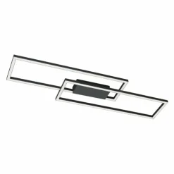 Luminaires Fischer & Honsel Éclairage Led|Plafonnier Fischer & Honsel Seth LED Noir, 1 lumière, Télécommandes