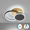 Luminaires Fischer & Honsel Éclairage Led|Plafonnier Fischer & Honsel Tomo LED Noir, 1 lumière, Télécommandes