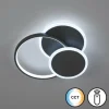 Luminaires Fischer & Honsel Éclairage Led|Plafonnier Fischer & Honsel Tomo LED Noir, 1 lumière, Télécommandes