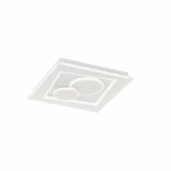 Luminaires Fischer & Honsel Éclairage Led|Plafonnier Fischer-Honsel Ratio LED Blanc, 1 lumière, Télécommandes