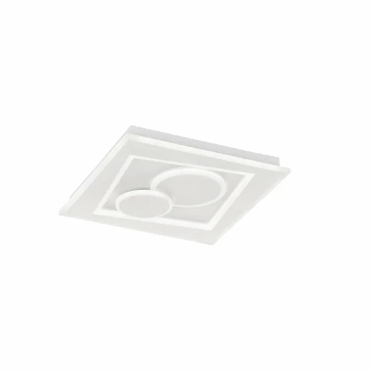 Luminaires Fischer & Honsel Éclairage Led|Plafonnier Fischer-Honsel Ratio LED Blanc, 1 lumière, Télécommandes