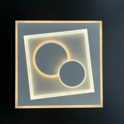 Luminaires Fischer & Honsel Éclairage Led|Plafonnier Fischer-Honsel Ratio LED Blanc, 1 lumière, Télécommandes