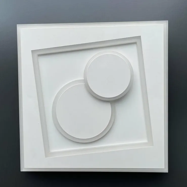 Luminaires Fischer & Honsel Éclairage Led|Plafonnier Fischer-Honsel Ratio LED Blanc, 1 lumière, Télécommandes