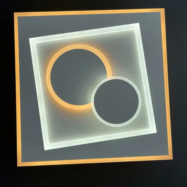 Luminaires Fischer & Honsel Éclairage Led|Plafonnier Fischer-Honsel Ratio LED Blanc, 1 lumière, Télécommandes
