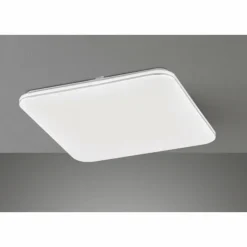 Luminaires Fischer & Honsel Éclairage Led|Plafonnier Fischer-Honsel Porto LED Blanc, 1 lumière