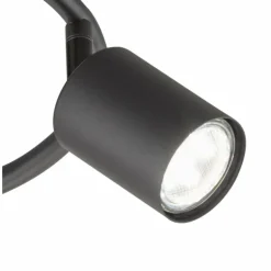Luminaires Fischer & Honsel Spots Et Projecteurs|Plafonnier Fischer-Honsel Vano Noir, 3 lumières